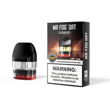 Cargar imagen en el visor de la galería, 0.4 & 0.8 OHM Mr Fog DRT Pods Replacement 2Pk 2.5ML