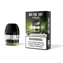 Cargar imagen en el visor de la galería, 0.6 & 1.2 OHM Mr Fog DRT Pods Replacement 2Pk 2.5ML