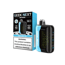 Cargar imagen en el visor de la galería, Blue Razz Ice Geek Next X50000 50K Disposable Vape