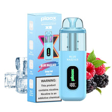 Load image into Gallery viewer, Blue Razz Ice Ploox XS 25k Disposable Vape