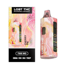 Cargar imagen en el visor de la galería, Cherry Pie - Indica Lostt THC V2 Vape Disposable CB9A D9 D6 THCP 7.5gm
