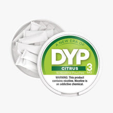 Cargar imagen en el visor de la galería, Citrus / 3 MG Dyp Nicotine Pouches 15 per can