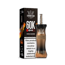 Load image into Gallery viewer, Cool Mango Al Fakher Crown Bar 60k E Hose X Disposable 6mg