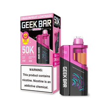 Cargar imagen en el visor de la galería, Pod Only / Dragonfruit Lemonade Geek Bar Clio Platinum 50K Disposable Kit