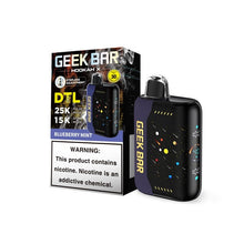 Cargar imagen en el visor de la galería, Blueberry Mint Geek Bar Hookah X Disposable Vape 6mg