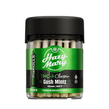 Load image into Gallery viewer, Gush Mintz (Indica) Hazy Mary THCA Pre Roll 1g 50 Pack