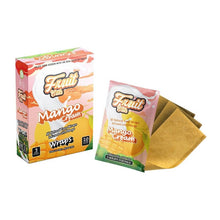 Cargar imagen en el visor de la galería, Mango Cream Fruit Cuts Wraps By Leaf Palms Mango cuts 3 Wraps per pack