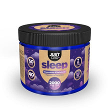 Load image into Gallery viewer, Raspberry Sleep Just CBD Gummies 2000Mg 40 Count