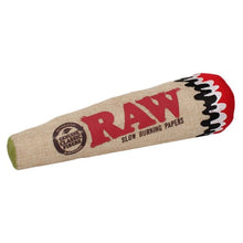 Load image into Gallery viewer, Raw Squeaky Cone Dog Toy