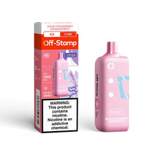 Cargar imagen en el visor de la galería, Sour Strawberry Dragonfruit (Ice Cube) Off Stamp X Cube Ice Cube Pod 25K