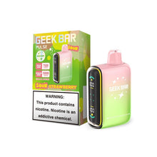 Load image into Gallery viewer, Sour Strawberry (Sour Edition) Geek Bar Pulse 15000