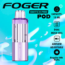 Load image into Gallery viewer, Strawberry Ice Foger Switch Pro Kit Disposable 30K