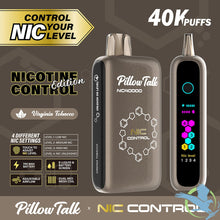 Cargar imagen en el visor de la galería, Virginia Tobacco Pillow Talk Nic Control NC40000 Puffs