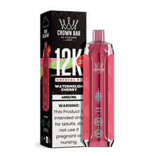 Load image into Gallery viewer, NN - Watermelon Cherry Al Fakher Crown Bar Crystal V2 Disposable 6mg