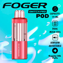 Load image into Gallery viewer, Watermelon Ice Foger Switch Pro Kit Disposable 30K