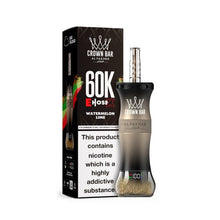 Load image into Gallery viewer, Watermelon Lime Al Fakher Crown Bar 60k E Hose X Disposable 6mg