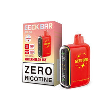 Cargar imagen en el visor de la galería, Watermelon Ice (New) Geeek Bar Pulse Zero Nicotine Disposable Vape