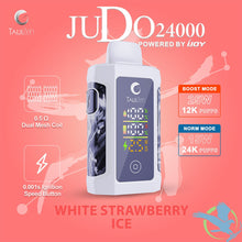 Load image into Gallery viewer, White Strawberry ice / Single TaijiZen Judo IJoy 24K Disposable Vape
