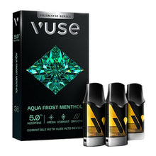 Load image into Gallery viewer, Aqua Frost Menthol - 5% Vuse Alto Prismatic Series 1.8ml 3 Pod 27ml
