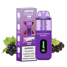 Load image into Gallery viewer, Black Currant Berries Ploox XS 25k Disposable Vape

