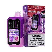 Load image into Gallery viewer, Blackberry BPop (Nic &amp; Sweetness Control) Rifbar Mixpro 40K Vape
