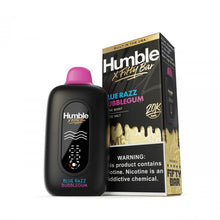 Load image into Gallery viewer, Blue Razz Bubblegum Humble X Fifty Bar 20K Disposable
