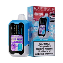 Load image into Gallery viewer, Blue Razz Ice (Nic &amp; Ice Control) Rifbar Mixpro 40K Vape
