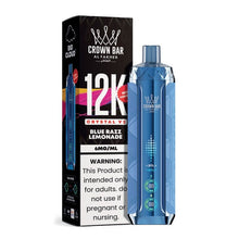 Load image into Gallery viewer, NN - Blue Razz Lemonade Al Fakher Crown Bar Crystal V2 Disposable 6mg

