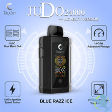 Load image into Gallery viewer, Blue Razz Ice / Single TaijiZen Judo IJoyy 24K Disposable Vape
