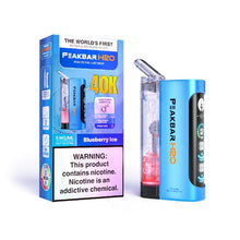 Load image into Gallery viewer, Blueberry Ice Peakbar H2o Disposable 40K
