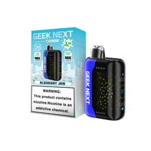 Load image into Gallery viewer, Blueberry Jam Geek Next X50000 50K Disposable Vape
