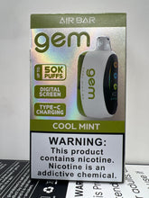 Load image into Gallery viewer, Cool Mint Air Bar Aura Disposable Vape 25000 (SWITCHING FOR AIR BAR GEM 60k)
