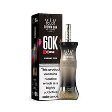 Load image into Gallery viewer, Cherry Fizz Al Fakher Crown Bar 60k E Hose X Disposable 6mg
