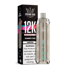 Load image into Gallery viewer, NN - Cherry Fizz Al Fakher Crown Bar Crystal V2 Disposable 6mg
