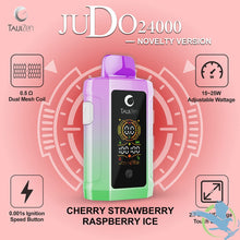Load image into Gallery viewer, Cherry Strawberry Raspberry Ice / Single TaijiZen Judo IJoyy 24K Disposable Vape
