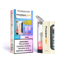Load image into Gallery viewer, Clear Peakbar H2o Disposable 40K
