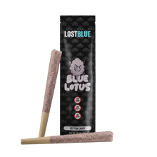 Cargar imagen en el visor de la galería, Cotton Candy Lost Blue Blue Lotus Pre Rolls

