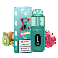 Load image into Gallery viewer, Dragon Kiwi Ploox XS 25k Disposable Vape
