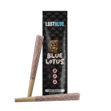 Cargar imagen en el visor de la galería, Dubai Chocolate Lost Blue Blue Lotus Pre Rolls
