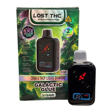 Load image into Gallery viewer, Galactic Glue Hybrid Lost THC CB9A THCP Liquid Diamond Disposable Vape 2gm
