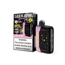 Cargar imagen en el visor de la galería, Pink Berry Geek Bar Hookah X Disposable Vape 6mg
