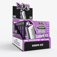 Cargar imagen en el visor de la galería, Kit / Grape Ice Beri Cliq 50K Disposable Kit &amp; Refills
