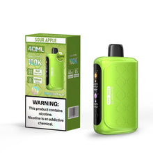 Load image into Gallery viewer, Sour Apple HorizonTech 100K Disposable Vape / Singe HorizonTech 100K Vape
