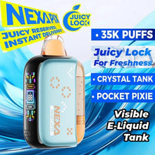 Cargar imagen en el visor de la galería, Velvet latte (sweet coffee) Nexa 35000 Coffee Foger Vape 30K Switch Pro (Single)
