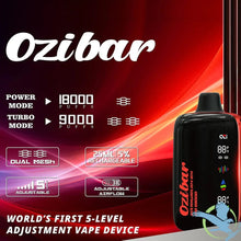 Cargar imagen en el visor de la galería, Brazilian coffee ozibar 18000 Coffee Foger Vape 30K Switch Pro (Single)

