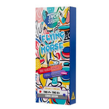 Cargar imagen en el visor de la galería, Ice Cream Sauce + Pina Cozaza Flying Horse THCP Blend Disposable Vape CBNG Rosin 2 in 1 Flavor 3.8gm
