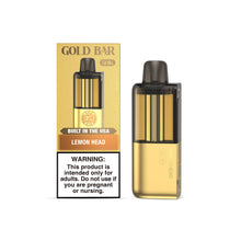 Cargar imagen en el visor de la galería, Pod Only / Lemon Head Gold Bar Max 50K Nixodine Disposable

