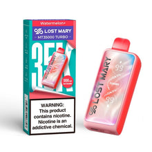 Load image into Gallery viewer, Watermelon+ Lost Mary MT35000 Turbo Disposable Vape
