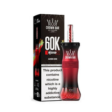 Load image into Gallery viewer, Lush Ice Al Fakher Crown Bar 60k E Hose X Disposable 6mg
