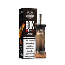 Load image into Gallery viewer, Mango Pineapple Al Fakher Crown Bar 60k E Hose X Disposable 6mg
